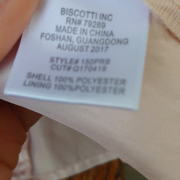 Toddler formal/dress-up dress, pink, tuile, bows, zipper closure, 3T, Italian - Picture 5 of 6